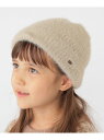 【SALE/30%OFF】SHIPS KIDS SHIPS KIDS:ガールズ ニット ワッチ シップス 帽子 ニット帽・ビーニー ベージュ ピンク【RBA_E...