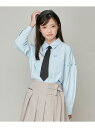 【SALE/50%OFF】JENNI love 肩あき2wayロング丈シャツ ジェニィオンラインショップ トップス シャツ・ブラウス イエロー ブルー ピンク【RBA_E】