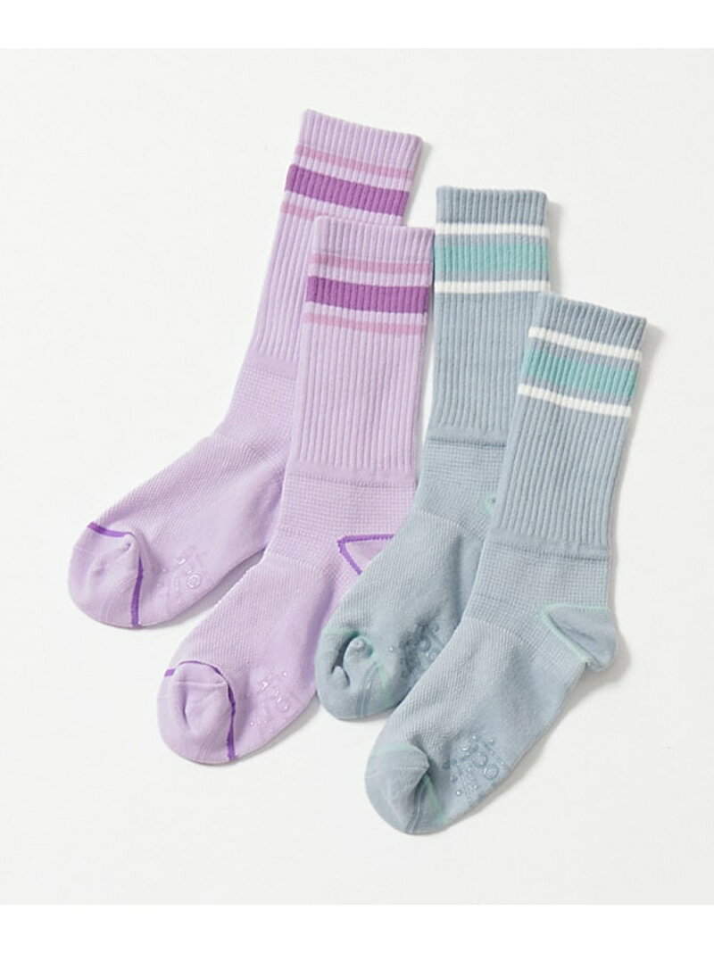 devirock 2足セット 走りやすいテーピング機能付き ラインソックス デビロック 靴下・レッグウェア 靴..