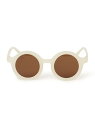SHIPS KIDS SHIPS KIDS:丸型 ミニ サングラス シップス ファッション雑貨 サングラス ブラウン オレンジ