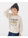 【SALE/29%OFF】chil2 プリント裏毛トレーナー チルツー トップス スウェット・トレーナー ホワイト ブルー グレー ネイビー グリーン イエロー...