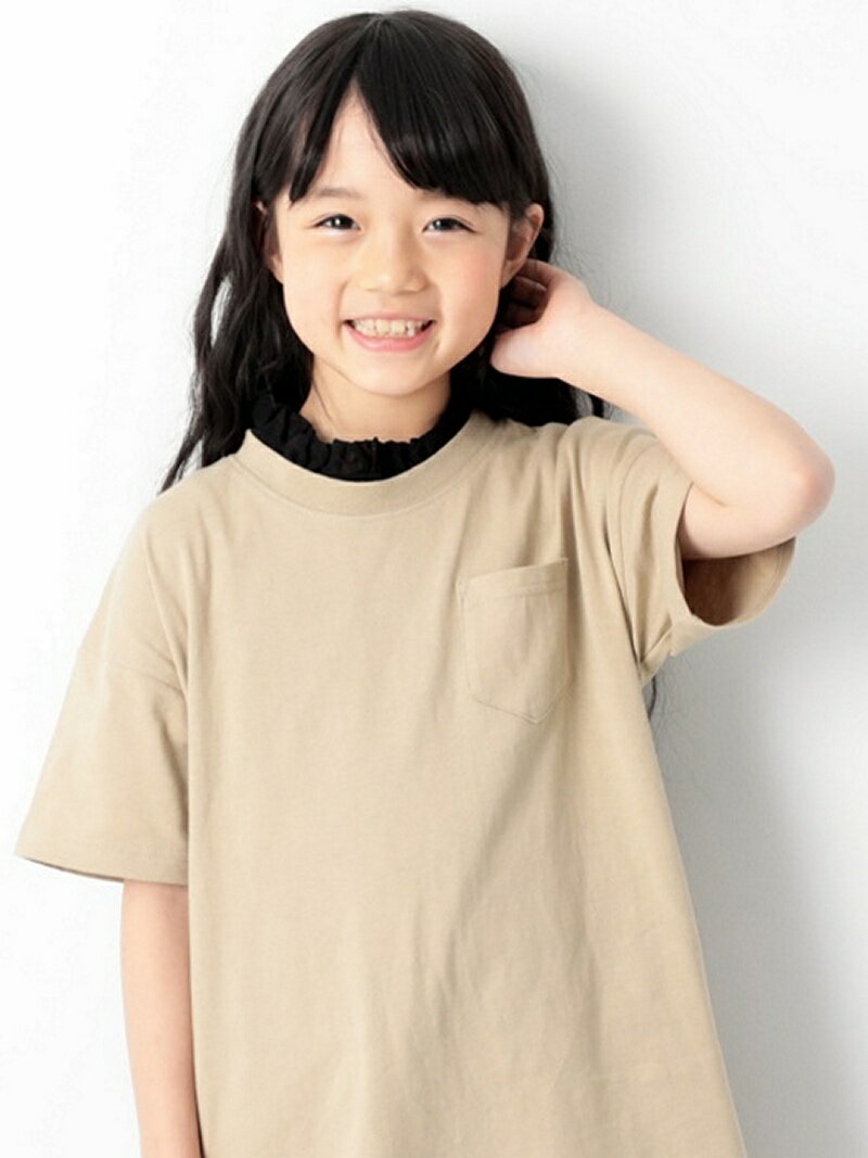 devirock 襟フリルタンクトップ 女の子 トップス タンクトップ デビロックストア 子供服 キッズ デビロック トップス ノースリーブ・タンクトップ ブラックのサムネイル