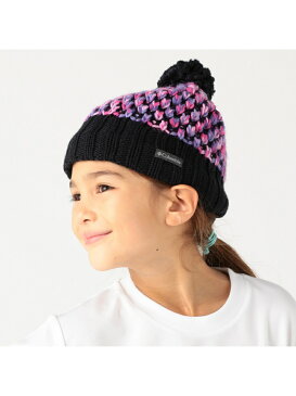 【SALE／31%OFF】Columbia 【KIDS】シベリアンスカイビーニーII コロンビア 帽子/ヘア小物 ニット帽/ビーニー ブラック ネイビー レッド【RBA_E】