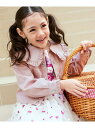 【SALE/30%OFF】ANY KIDS デニム ジャケット エニィ ジャケット・アウター デニムジャケット ブルー ピンク【RBA_E】【送料無料】