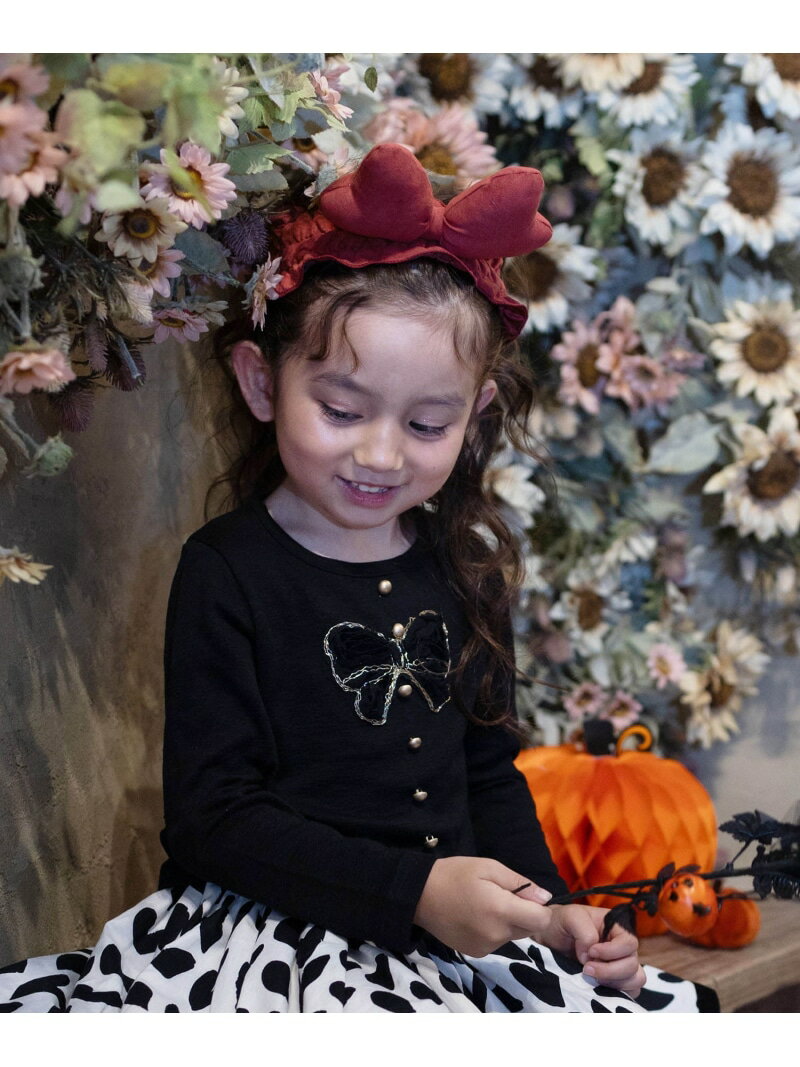 Rora Rora リボン 洗顔 ヘアバンド ローラ ヘアアクセサリー カチューシャ・ヘアバンド レッド イエロ..