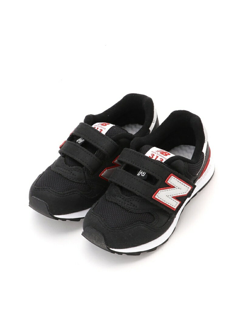 New Balance Newbalance/(K)PO313 エスラッシュ シューズ スニーカー/スリッポン ブラック【送料無料】