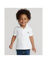 POLO RALPH LAUREN (ボーイズ 2才~4才)コットン メッシュ ポロシャツ ラルフローレン トップス ポロシャツ ホワイト【送料無料】