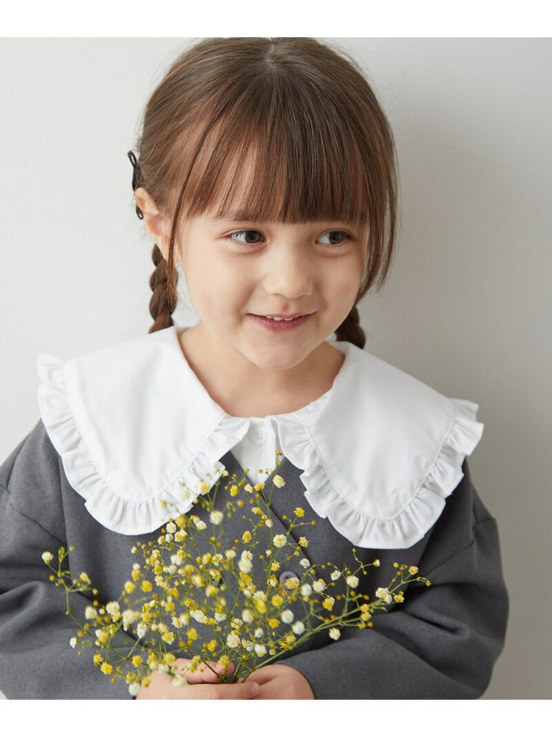 riziere フリルセーラーブラウス リジェール トップス シャツ・ブラウス ホワイトのサムネイル