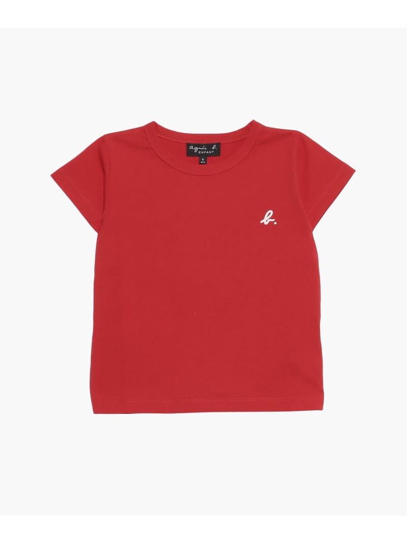 【SALE／50%OFF】agnes b. ENFANT SDV6 E TS キッズ Tシャツ アニエスベー トップス カットソー・Tシャツ レッド【RBA_E】【送料無料】のサムネイル