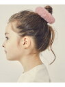 【SALE／20%OFF】a.v.v [KIDS]フェイクファーシュシュ アー・ヴェ・ヴェ ヘアアクセサリー その他のヘアアクセサリー ピンク グレー【RBA_E】