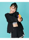 JENNI love 【水陸両用】フード付きラッシュガード ジェニィオンラインショップ 水着・スイムグッズ ラッシュガード ブラック【送料無料】