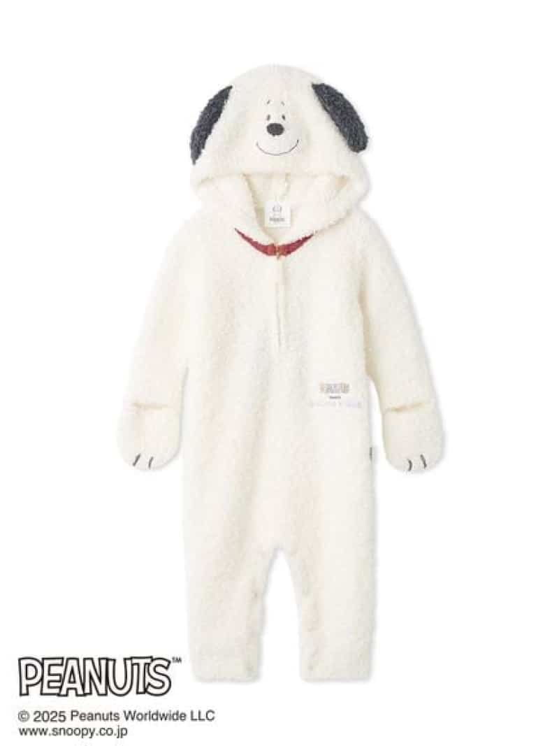 gelato pique 【PEANUTS PUPPIES】【BABY】スヌーピーロンパース ジェラートピケ マタニティウェア・ベ..