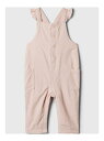 【SALE/49%OFF】GAP (K)コーデュロイ オーバーオール (ベビー) ギャップ オールインワン・オーバーオール オーバーオール・サロペット ピンク グリーン【RBA_E】(4)