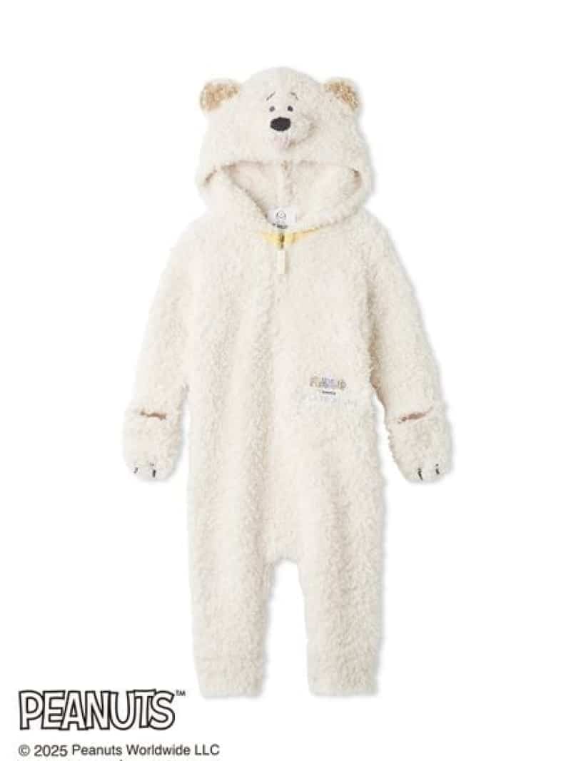 gelato pique 【PEANUTS PUPPIES】【BABY】アンディロンパース ジェラートピケ マタニティウェア・ベビ..