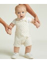 【SALE/20%OFF】PETIT BATEAU ベビー2点セット プチバトー オールインワン・オーバーオール オーバーオール・サロペット【RBA_E】【送料...