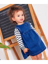【SALE/20%OFF】PETIT BATEAU デニムジャンパースカート プチバトー ワンピース・ドレス ワンピース ブルー【RBA_E】【送料無料】