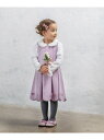 panpantutu スカラップフォーマルワンピース パンパンチュチュ ワンピース・ドレス ワンピース ネイビー ピンク【先行予約】*【送料無料】