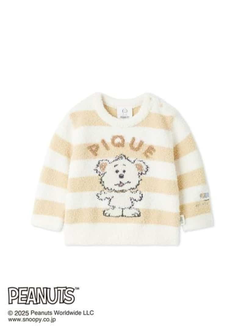 gelato pique 【販路限定】【PEANUTS PUPPIES】【BABY】ベビモコプルオーバー ジェラートピケ トップス..