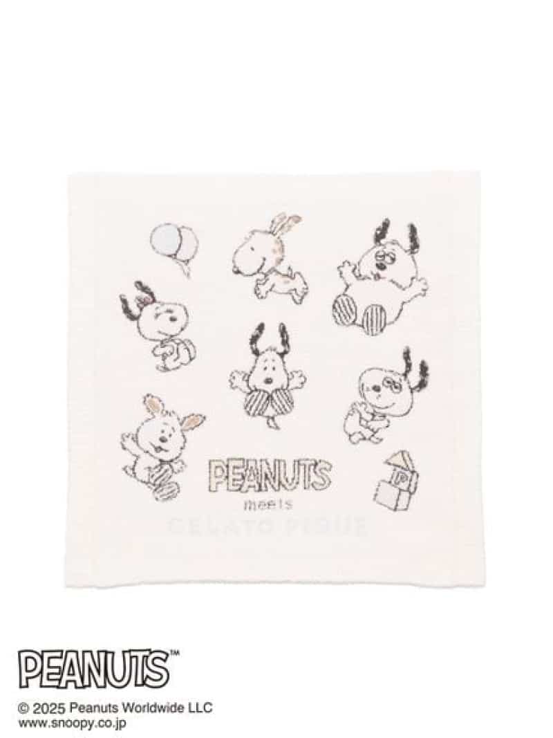 gelato pique 【販路限定】【PEANUTS PUPPIES】【KIDS】ベビモコブランケット ジェラートピケ ファッシ..