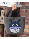 ANPANMAN KIDS COLLECTION APKC/(K)ばいきんまんボアランチトート アンパンマンキッズコレクション バッグ トートバッグ ネイビー