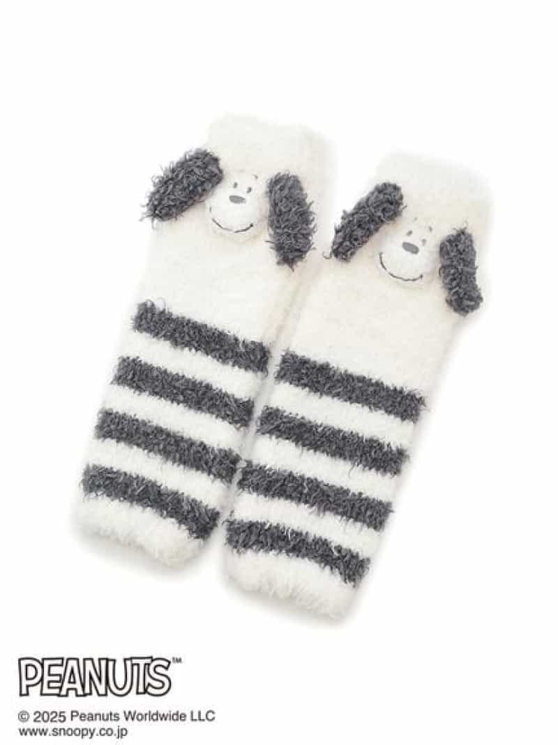 gelato pique 【PEANUTS PUPPIES】【KIDS】スヌーピーレッグウォーマー ジェラートピケ ファッション雑..