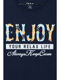 【SALE/25%OFF】ikka kids ENJOYロゴT(120ー160cm) イッカ カットソー【RBA_S】【RBA_E】