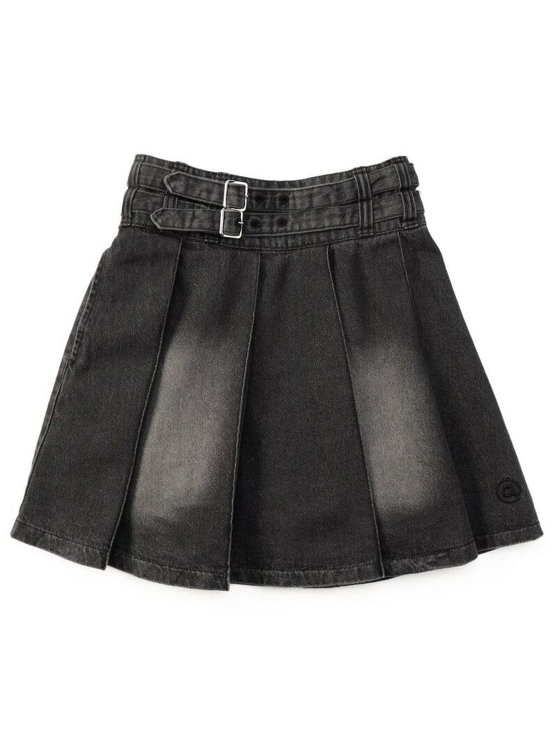 【SALE／30%OFF】algy ダブルベルトプリーツスカパン エフオーオンラインストア スカート その他のスカート ブラック ピンク ブルー【RBA_E】のサムネイル