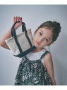 BAYFLOW 【近藤千尋さんコラボ】パスケース付きロゴトート(AJUGA.x BAYFLOW)(KIDS) ベイフロー バッグ トートバッグ ピンク ネイビー