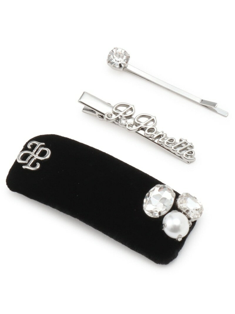 pom ponette junior アソートビジューヘアピンセット ナルミヤオンライン ファッション雑貨 その他のフ..