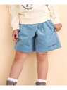 【SALE/50%OFF】Noeil aime BeBe ストレッチコールラップキュロットパンツ(90~130cm) ベベ オンライン ストア スカート その他...