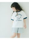UNITED ARROWS green label relaxing 【WEB限定】プリントリンガー Tシャツ / キッズ 100cm-160cm ユナイテッド...
