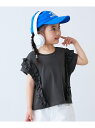 devirock えらべるフリル アソート半袖Tシャツ Tシャツ トップス 25SS デビロック トップス カットソー・Tシャツ ホワイト イエロー ブルー