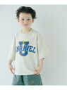 UNITED ARROWS green label relaxing ビッグ ロゴ Tシャツ / キッズ 100cm-160cm ユナイテッドアローズ グリーン...
