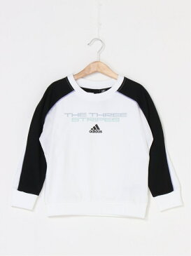 adidas Sports Performance 長袖Tシャツ / ロンT / アディダス（キッズ/子供用） アディダス カットソー キッズカットソー ホワイト【送料無料】