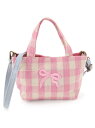 【SALE/20%OFF】lulu noix lulu noix/(K)チェック柄2wayミニバッグ ミニョントレフル ルームヨンマルサンセレクティッド バッグ...