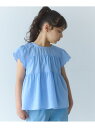 UNITED ARROWS green label relaxing スカラップ フリルブラウス / キッズ 140cm-160cm ユナイテッドアローズ グリ...