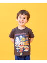 ANPANMAN KIDS COLLECTION ANPANMAN KIDS COLLECTION/(K)ヴィンテージライク集合Tシャツ アンパンマンキッズコレ...