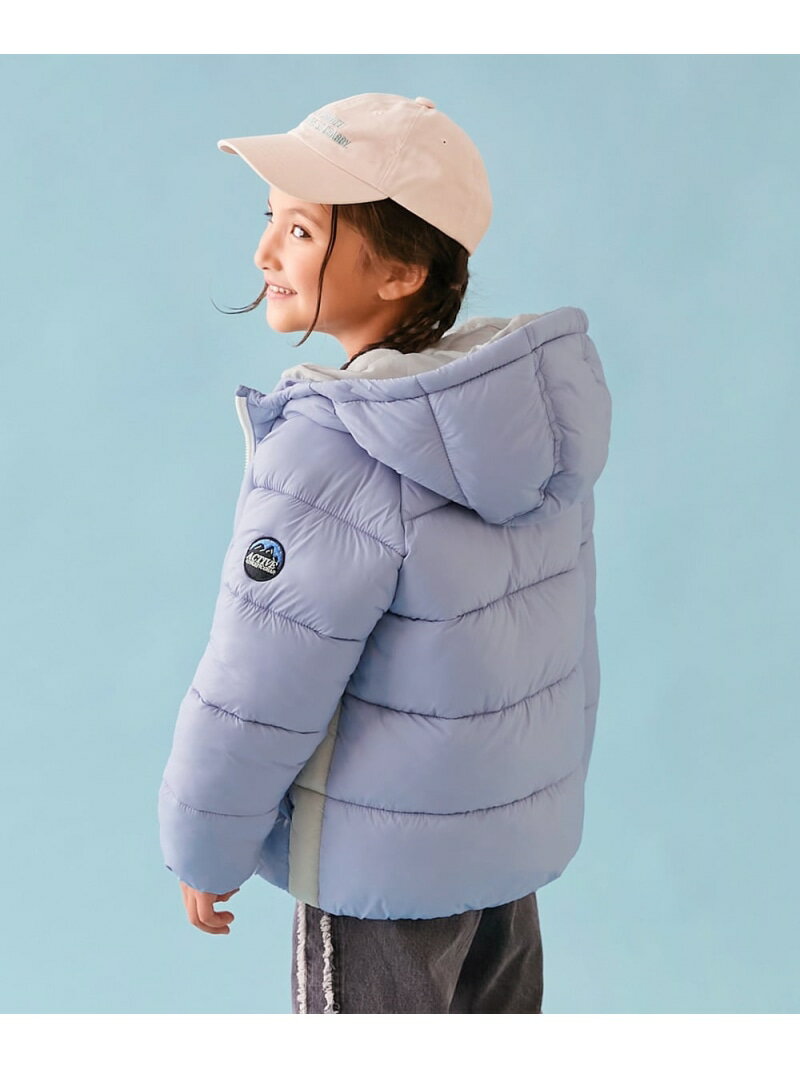 【SALE／3%OFF】devirock 洗える ファイバーダウン えらべるフード&デザイン 中綿ジャケット アウター 25AW デビロック ジャケット・アウター ダウンジャケット・ダウンベスト グリーン グレー カーキグリーン ブルー ブラック ピンク【RBA_E】