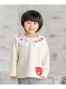 ANPANMAN KIDS COLLECTION APKC/(K)ニットキルト襟付きトレーナー アンパンマンキッズコレクション トップス カットソー・Tシャツ ホワイト ピンク【送料無料】