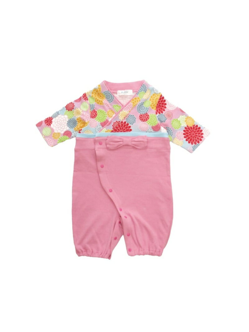 BACKYARD FAMILY 【Aenak】菊柄女児はかま兼用ドレス ローラ マタニティウェア・ベビー用品 その他のベ..