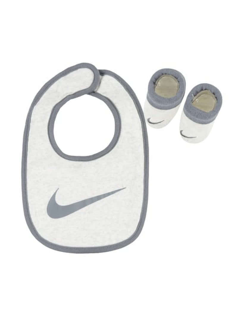 楽天Rakuten Fashion Kids【SALE／10％OFF】NIKE ベビー（6M） セット商品 NIKE（ナイキ） NHN CORE SWOOSH BIB BOOTIE 2PC ルーキーユーエスエー トップス その他のトップス ベージュ ブラック グレー【RBA_E】