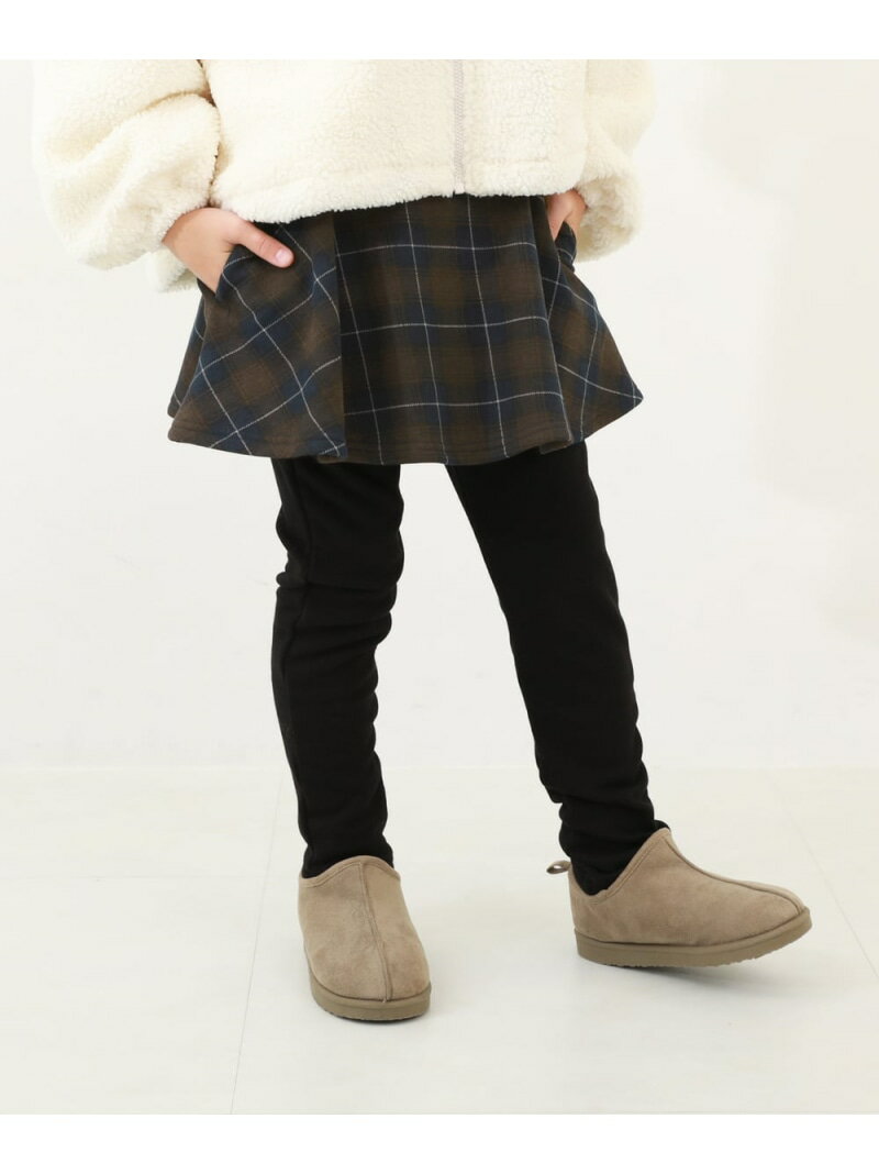 楽天Rakuten Fashion Kidsdevirock RICH WARM 裏シャギー プリント スカッツ スカッツ 10分丈スカッツ デビロック スカート その他のスカート