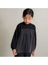 【SALE/15%OFF】branshes 【WEB限定/DRC/やわらか薄手裏毛】チュールドッキングトレーナー ブランシェス トップス スウェット・トレーナー...
