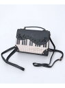 axes femme kids ピアノモチーフBAG アクシーズファム バッグ ショルダーバッグ【送料無料】