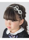 BeBe Petits Pois Vert 【店舗限定】リボンパールカチューシャ ベベ オンライン ストア ヘアアクセサリー カチューシャ・ヘアバンド ホワイト