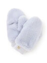 【SALE/50%OFF】Lovetoxic フェイクファー手袋 ナルミヤオンライン ファッション雑貨 手袋 ホワイト ブルー ベージュ ピンク【RBA_E】