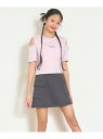 【SALE/30%OFF】Lovetoxic 【7days】【接触冷感/ひんやり】肩あきT セット ナルミヤオンライン トップス アンサンブル ピンク ホワイト ブルー【RBA_E】