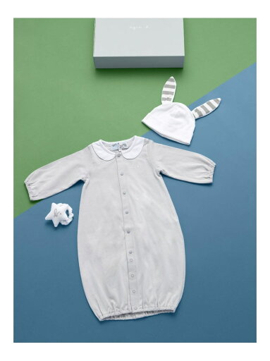 agnes b. ENFANT WEB限定 AC60 L GIFT BOX SET ベビーギフトボックス 3点セット アニエスベー マタニティウェア・ベビー用品 ベビーギフト グレー【送料無料】 agnes b. ENFANT WEB限定 AC60 L GIFT BOX SET ベビーギフトボックス 3点セット アニエスベー マタニティウェア・ベビー用品 ベビーギフト グレー【送料無料】