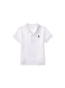 POLO RALPH LAUREN (ベビー)コットン インターロック ポロシャツ ラルフローレン トップス ポロシャツ ホワイト【送料無料】