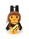 A BATHING APE BABY MILO BANANA PLUSH DOLL DAYPACK ア ベイシング エイプ バッグ リュック・バックパック ブラ...